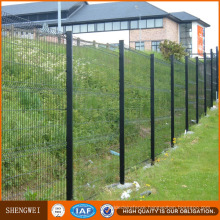 PVC Coated Security Wire Mesh Residential Fencing